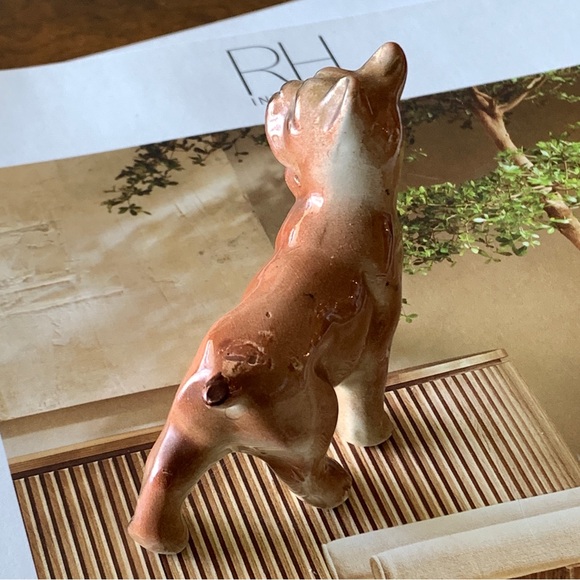 Vintage Ceramic BOXER DOG Figurine - Picture 3 of 10